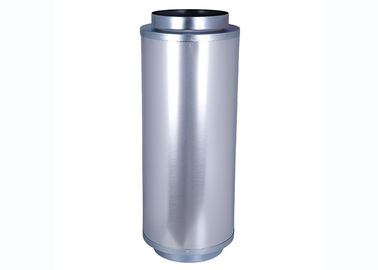 Élevez l'argent d'intérieur combiné de culture hydroponique de silencieux de bruit de conduit de filtre à air de fan