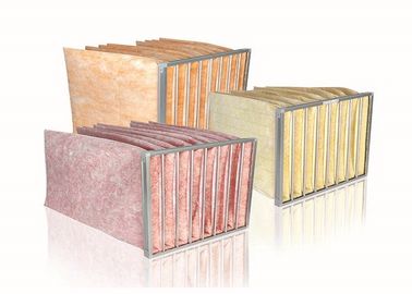 Filtres à air de sac de système de filtration d'air de FFU, OIN épurée à l'air de sacs de charbon de bois